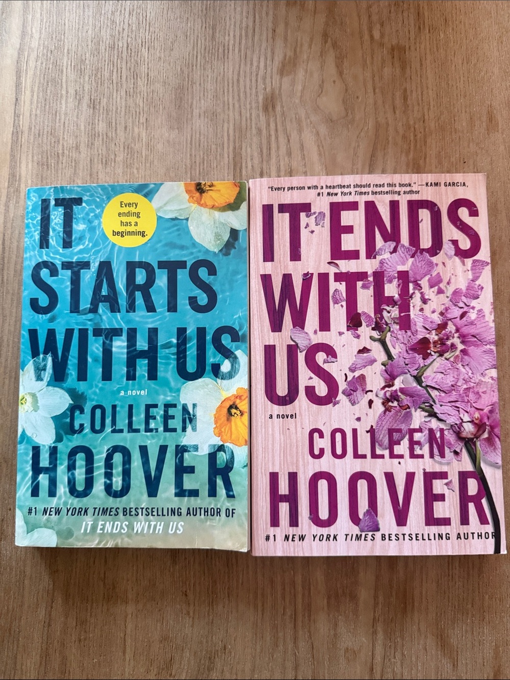 It starts with us & ends with us book bundle - great condition